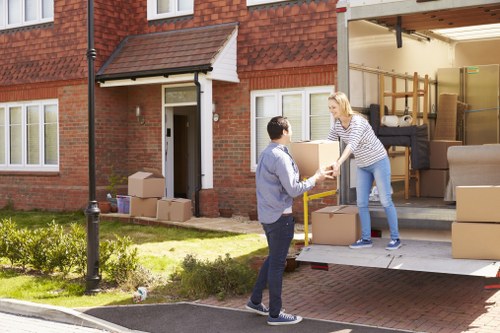 Local movers helping with a residential move in Teddington