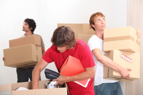 Waste items prepared for lawful collection and disposal