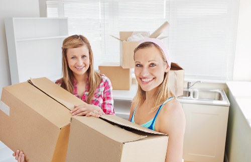 Packing and transport support for an office move in Teddington